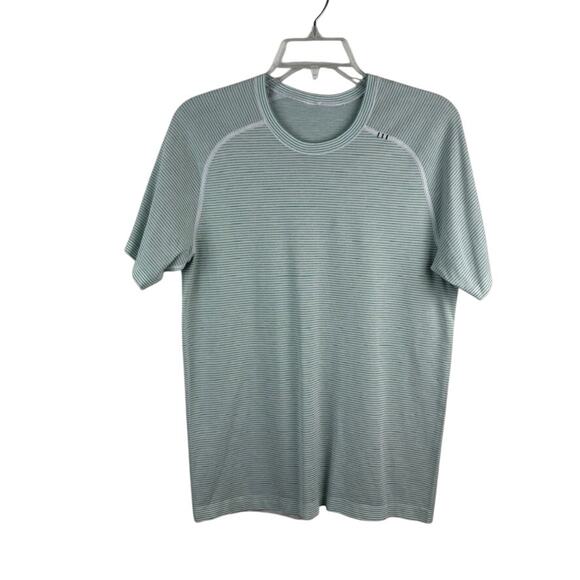 Lululemon Metal Vent Shirt Green Men's S Workout Athletic - Picture 1 of 3